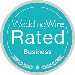 Wedding Wire Rated Business Badge