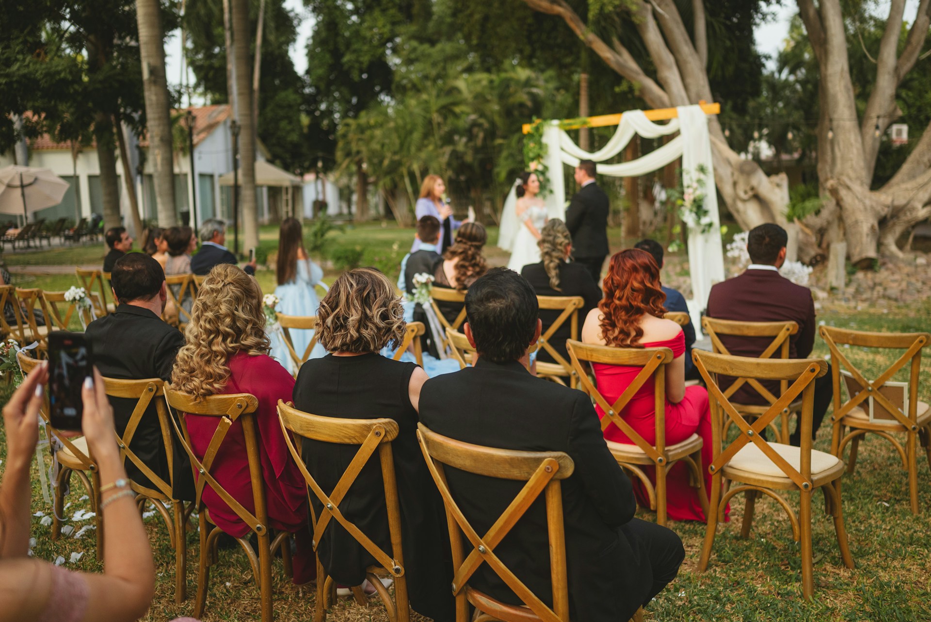 outdoor wedding venue