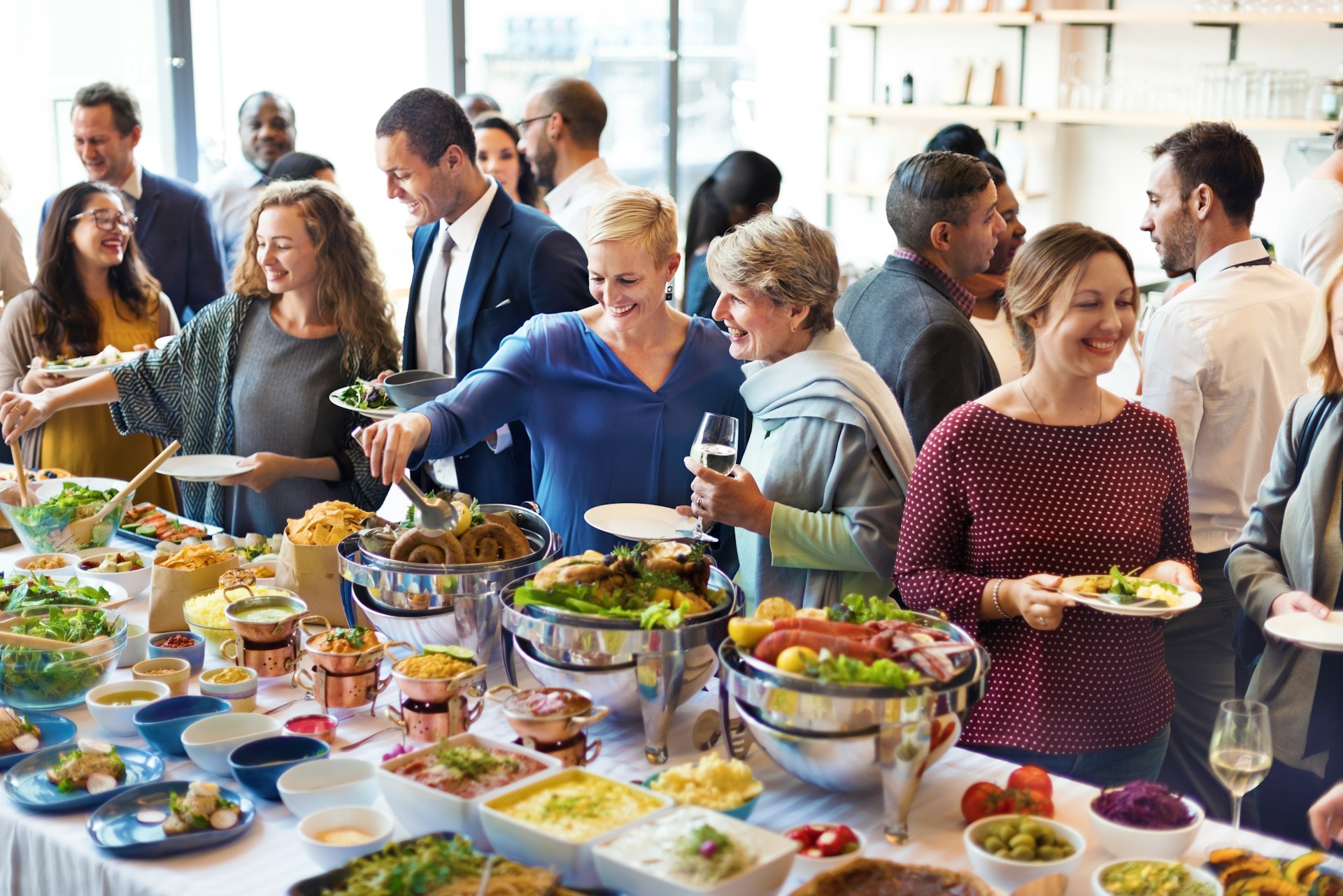 corporate event dining