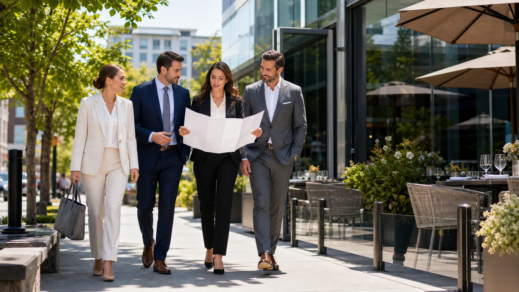 Walkable corporate dining routes near venues in Norwalk, CT